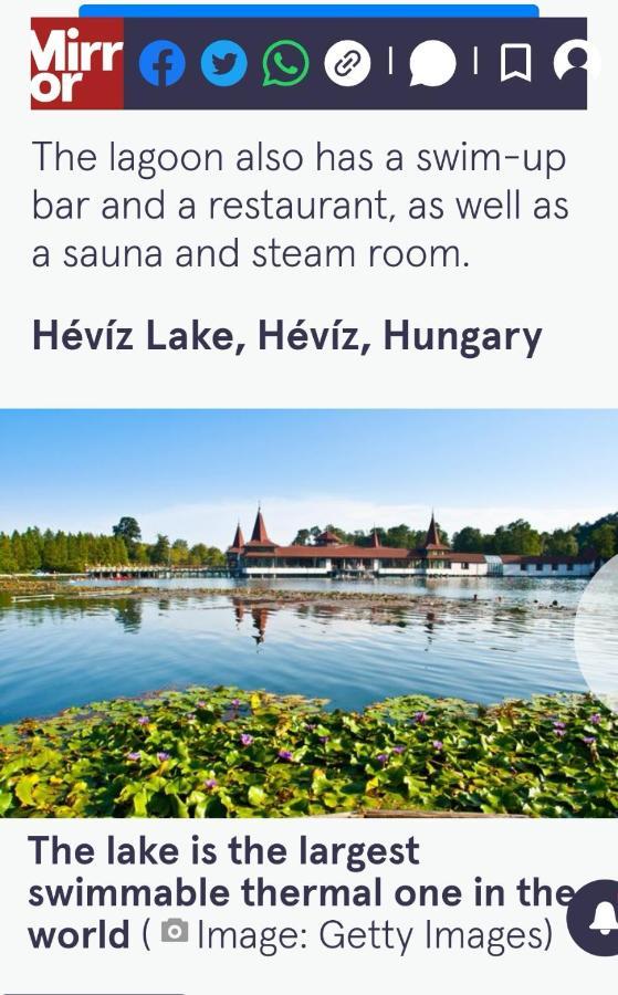 Apartament Arlekin Apartman Héviz Zewnętrze zdjęcie